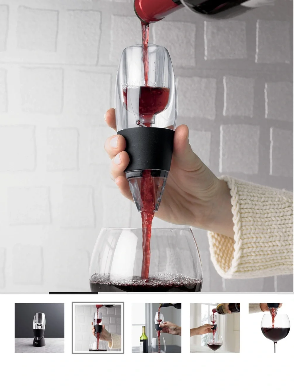 NWT, Vinturi Red Wine Aerator